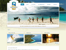 Tablet Screenshot of hideawaysresort.com